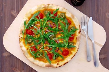 Vegane Pizza